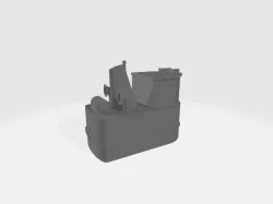 Tugboat superstructure(Part 2 of 4)