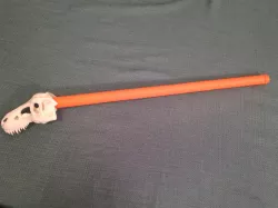 Tyranno-Scratch-Us Rex: Printable T-Rex Backscratcher