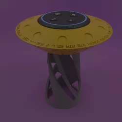 UFO Alexa stand