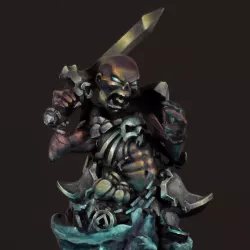 Undead Necromancer Tabletop Miniature