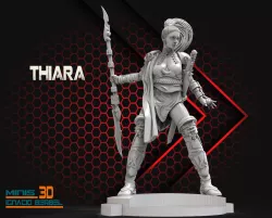 WARRIOR THIARA STL