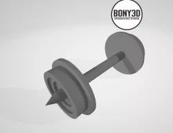 wheel Train HO 1:86 || Bony3D