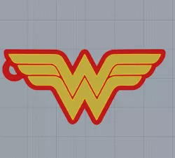 Wonder Woman keychain