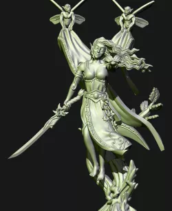 Wood elves mage