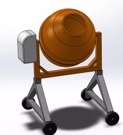 1/10 Concrete mixer