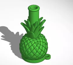 3D Pineapple Cachimba Mouthpiece