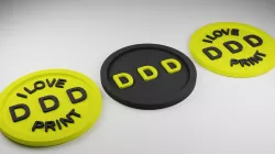 3D Printed coin