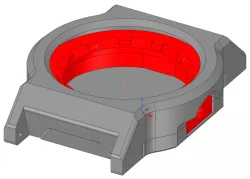 3D Printed Wristwatch for Miyota 2415 Movement