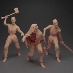 3x Zombie Pack
