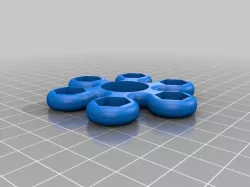 6x M5 Fidget Spinner