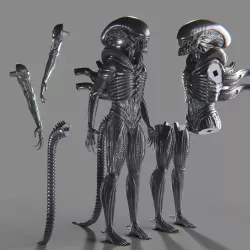 Alien xenomorph model