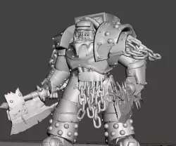 ANGRY MEGA BOY IN THICK ARMOR, number two