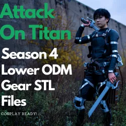 Attack on Titan Levi ODM 3D Maneuver Gear Season 4 3DMG(STL FILES)