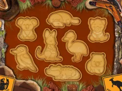 Australian animals theme cookie cutter / stamp
