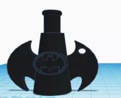 Batman 3d bong nozzle