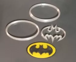 batman symbol cookie cutter/fondant cutter