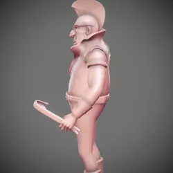 Bebop Pre-mutation - TMNT 1987
