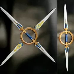 Belmont Rajaputra Duel / Quad Blade | Functional Rotating Switch Blades | Castlevania | Netflix | By Collins Creations 3D