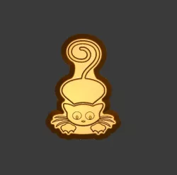 Black cat Stl File