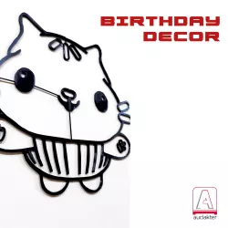CAKEY - SCULPTURE 2D - BIRTHDAY DECOR