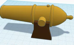 Cannon Decoration