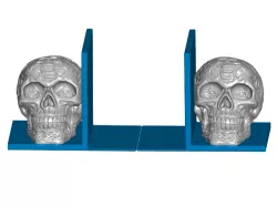 Celtic Skull Bookends (Left and Right)