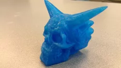 Celtic Skull with Horns