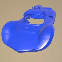 CHAPARRAL 2D 1966 PRINTABLE CAR BODY