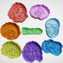Charm set x8