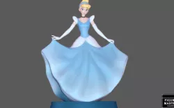 CINDERELLA DISNEY PRINCESS ANIMATION 3D PRINT