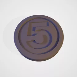 Coin 5 Monopoly Mario Kart