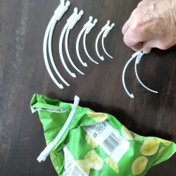 Comfort seal bag clips - improved