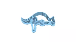 cookie cutter Kangaroo Australia, Kangaroo