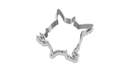 cookie cutter Viking Head Silhouette stock illustration Armed Forces, Beard, Black And White, Cartoon, Characters