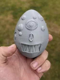 Creepy egg - Easter Egg - Monster Egg