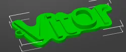 CUSTOM NAME KEYCHAIN