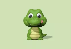 Cute Alligator