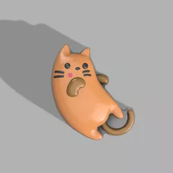Cute cat Stl File