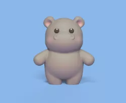 Cute Little Hippo