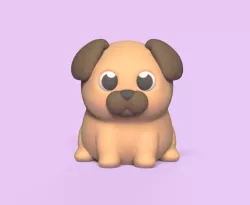 Cute Pug