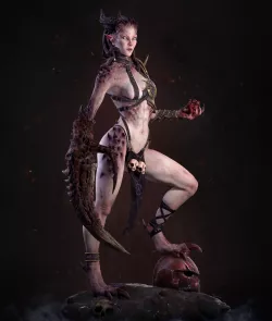 Daemon Girl of Slaanesh