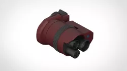 Deadshot monocle from the movie Suicide Squad 3D print model