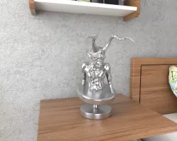Demon Bust Sculpture 48