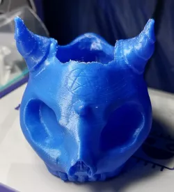 Demon skull container
