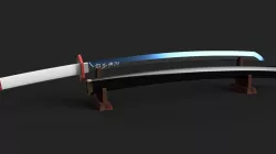 Demon Slayer Kimetsu no Yaiba - Giyu Tomioka Katana - Scabbard