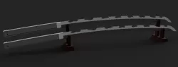 Demon Slayer Kimetsu no Yaiba - Inosuke Hashibira Katana - Stand