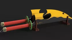 Demon Slayer Kimetsu no Yaiba - Tengen Uzui Cleavers - Stand