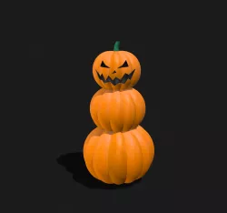 Devil Pumpkin Hallooween 2