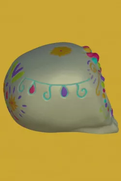 Dia de muertos calaverita skull