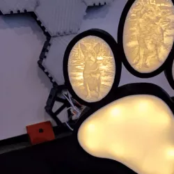 Dogs Paw Light Logo